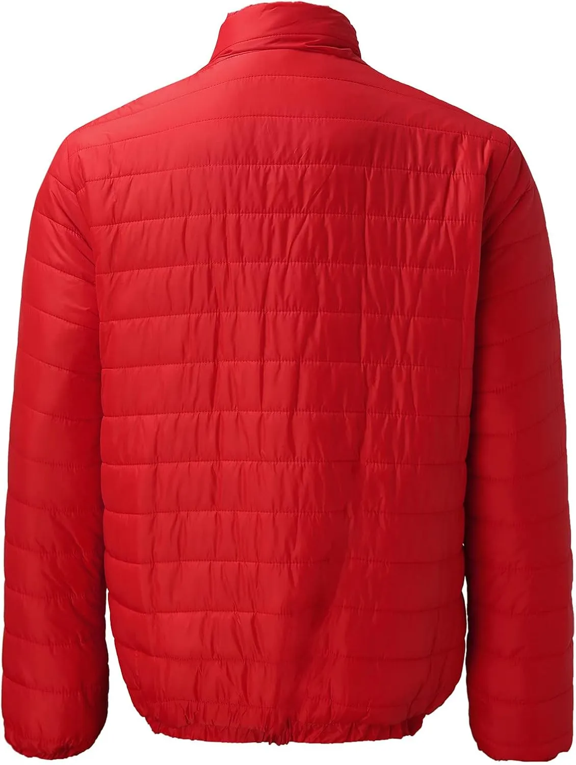 Winter Jackets for Men Zip Up, Mens Puffer Jacket Windproof Lightweight Winter Jackets Warm Coats Insulated Jackets