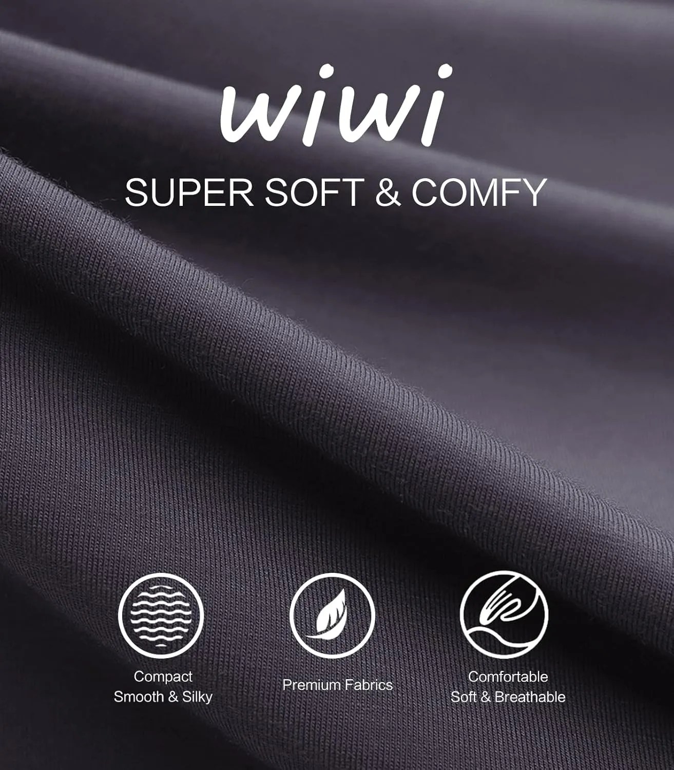 WiWi Bamboo Visose Pajama Shorts for Women Soft Sleep Bottoms Plus Size Lounge Boxers Pj Sleepwear Bottom S-4X