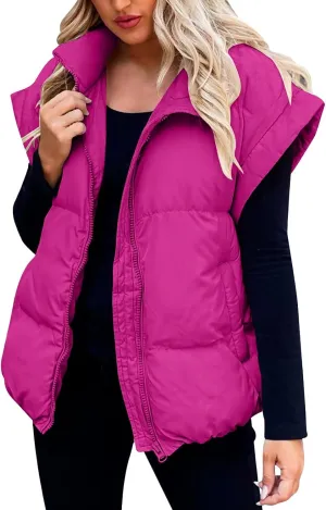 Womens Puffer Vest One Morality Warm V Neck Thin Down Vest Inside Hooded Puffer Vest Women'S Outerwear Vests Zip Up