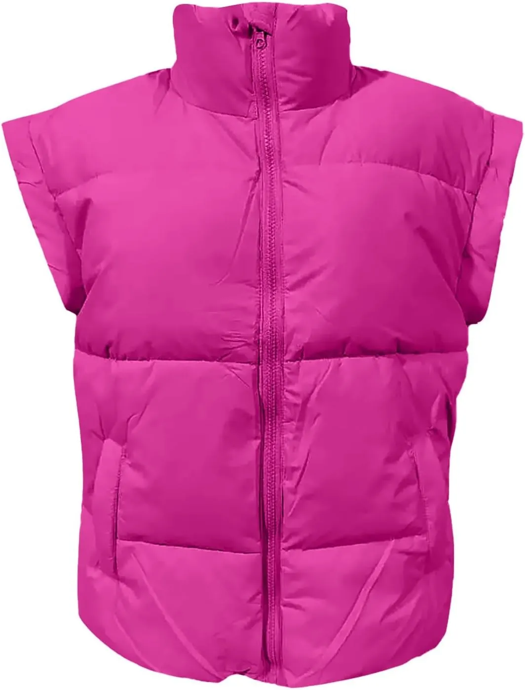 Womens Puffer Vest One Morality Warm V Neck Thin Down Vest Inside Hooded Puffer Vest Women'S Outerwear Vests Zip Up
