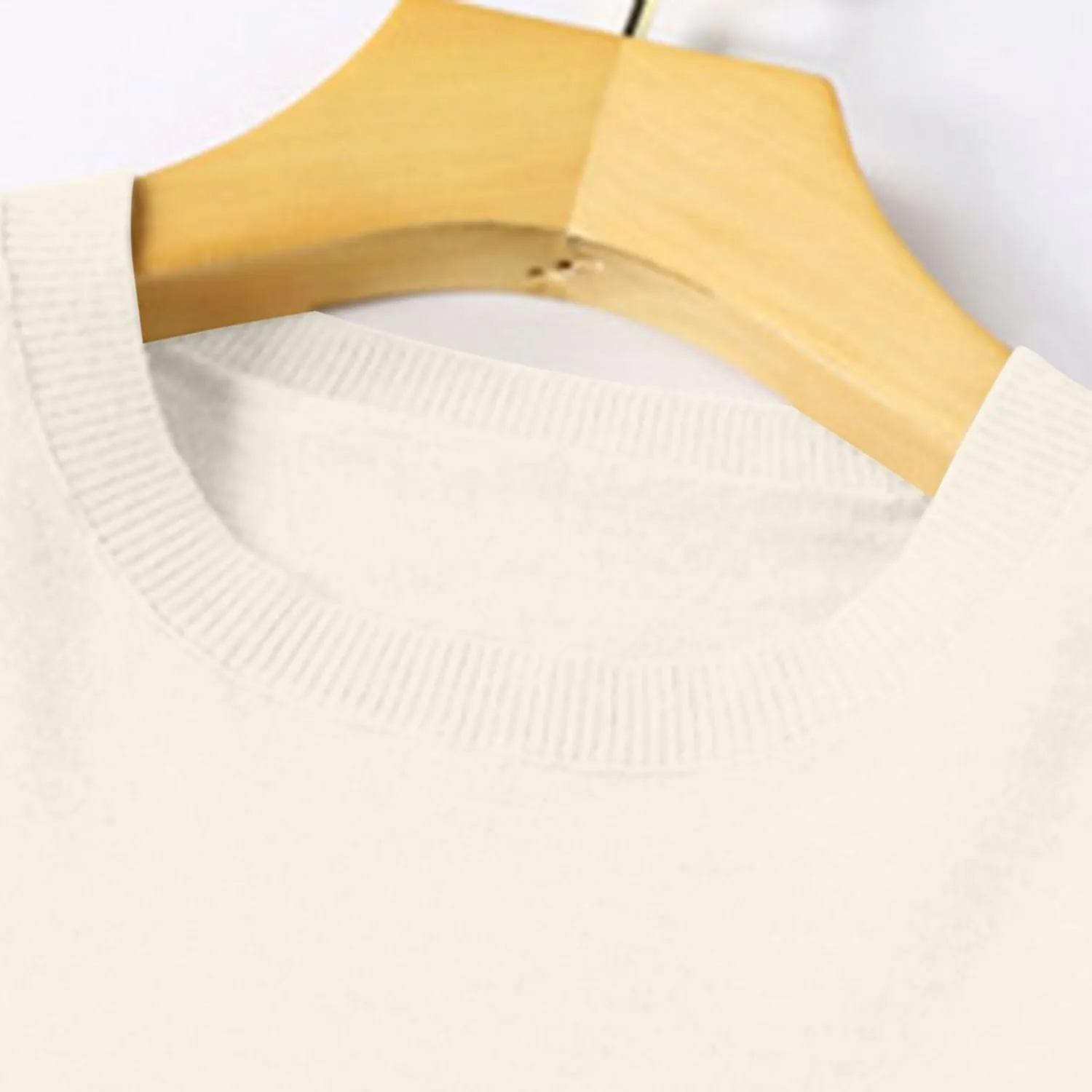 Women's Sweaters Crewneck Vintage Comfort Ribbed Knitted Sweaters Casual Loose Cozy Fitted Pullover 2024 Fall Winter Clothes