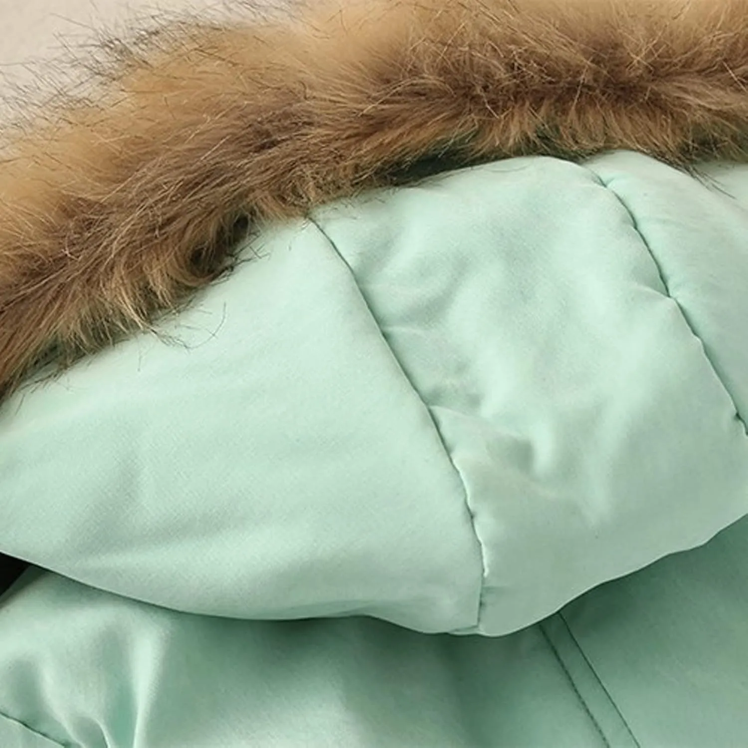 Womens Winter Coats Winter Mid Lenght Down Puffer Coats Ladies Lightweight Jackets With Hood Plus Size Wool Coats