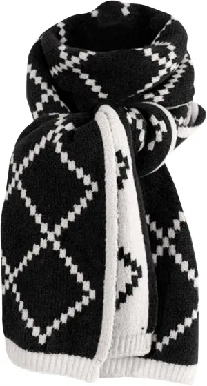 Women's Winter Knitted Large Wraps Soft Cashmere Feel Throw Argyle Scarfs Shawls & Wraps for Christmas