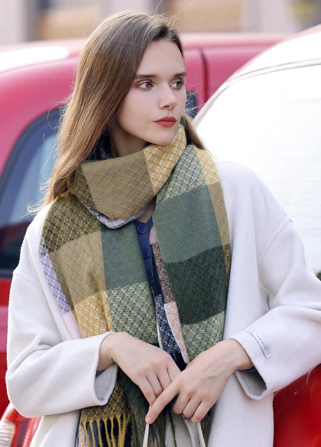 Women's Winter Scarf Fashion Pashmina Shawls and Wraps Soft Warm Long Large Scarf
