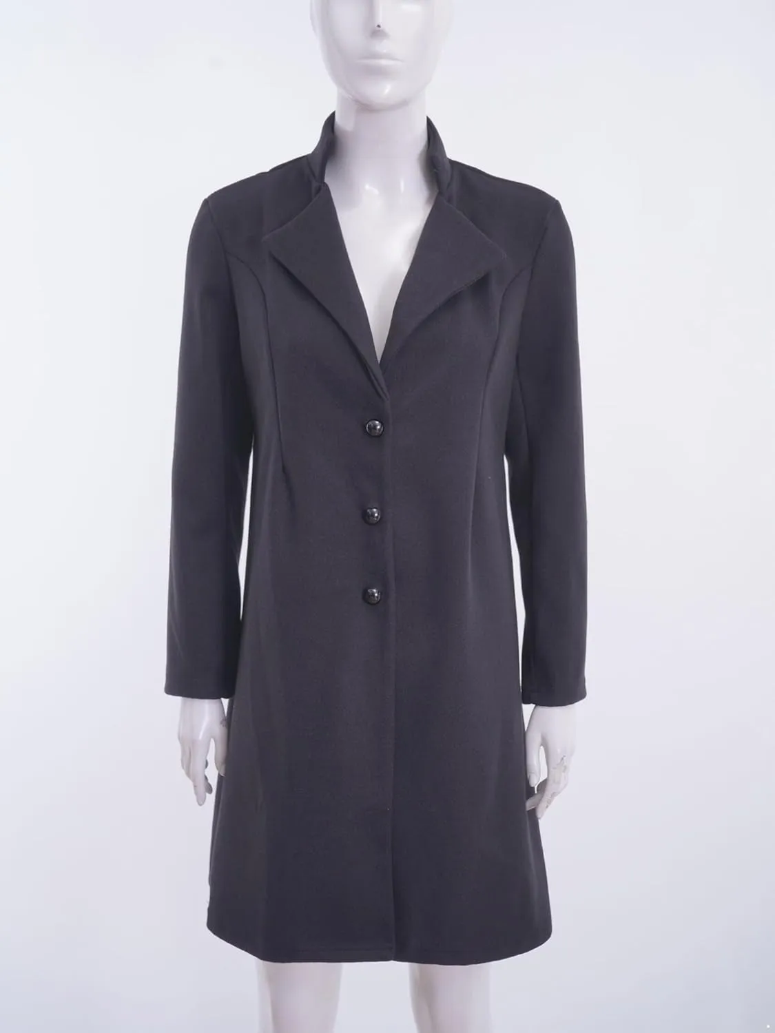 Womens Wool Blend Trech Coat Winter Coats Mid Long Wool Coats Oversized Trench Coats Jackets