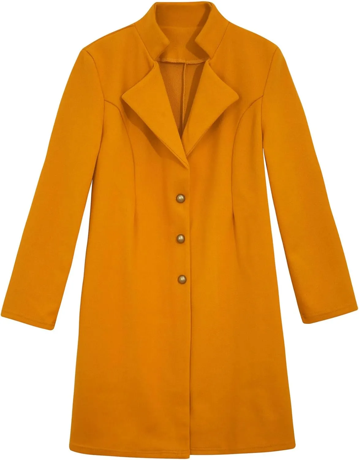 Womens Wool Blend Trech Coat Winter Coats Mid Long Wool Coats Oversized Trench Coats Jackets