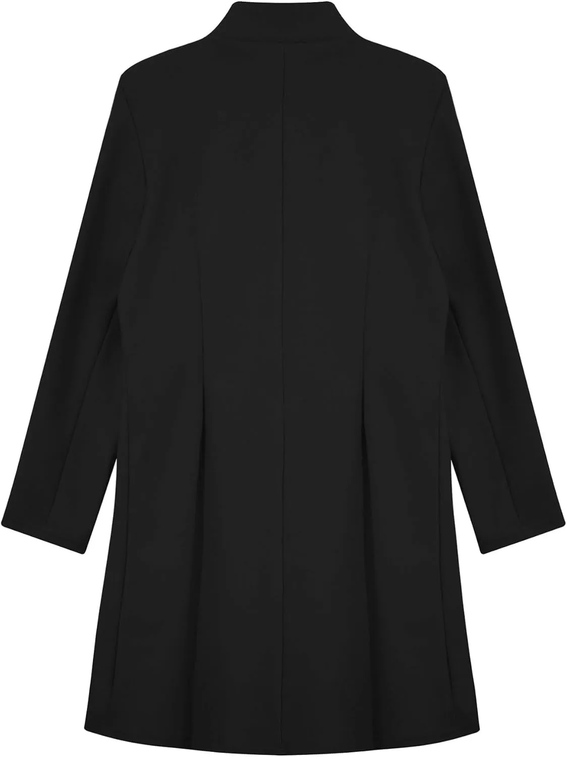 Womens Wool Blend Trech Coat Winter Coats Mid Long Wool Coats Oversized Trench Coats Jackets
