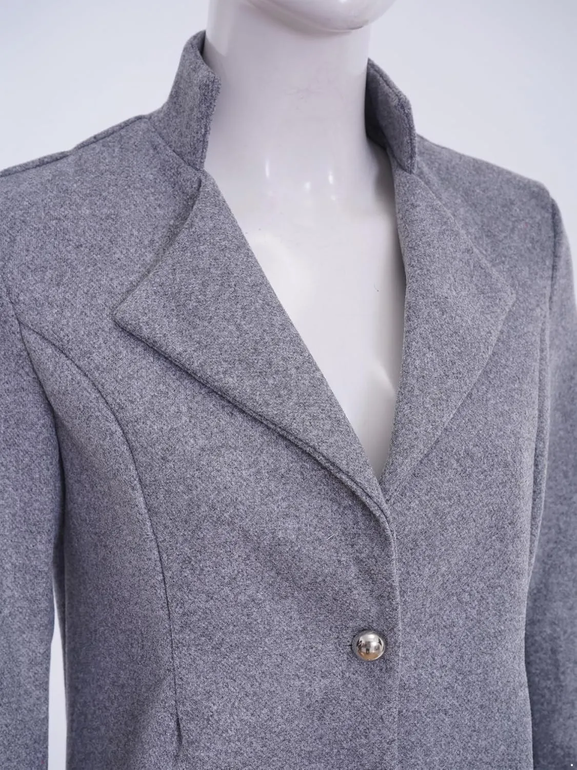 Womens Wool Blend Trech Coat Winter Coats Mid Long Wool Coats Oversized Trench Coats Jackets