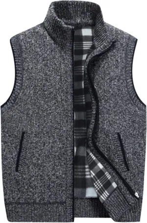 Ymosrh Men's Puffer Vest Packable Golf Vest Warm Outdoor Sleeveless Jacket for Hiking Travel Running Casual Vest, M-4XL