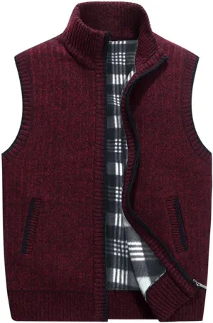 Ymosrh Men's Puffer Vest Packable Golf Vest Warm Outdoor Sleeveless Jacket for Hiking Travel Running Casual Vest, M-4XL